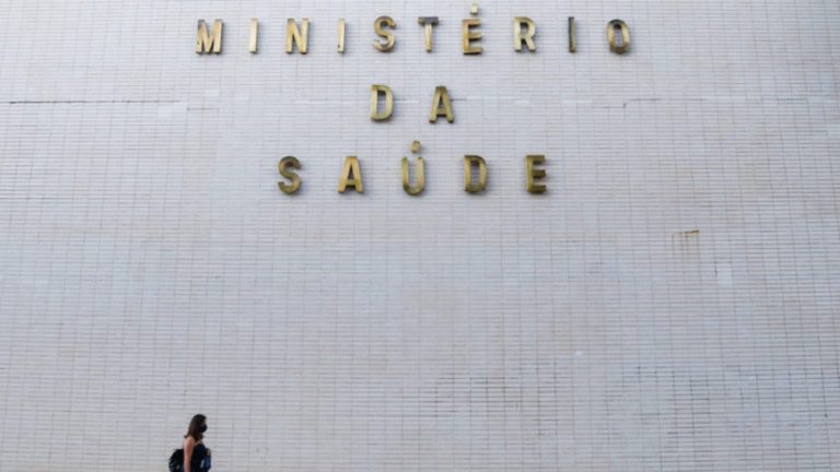 Fachada do Ministério da Saúde