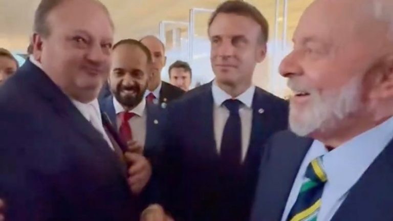 Jacquin, Macron e Lula