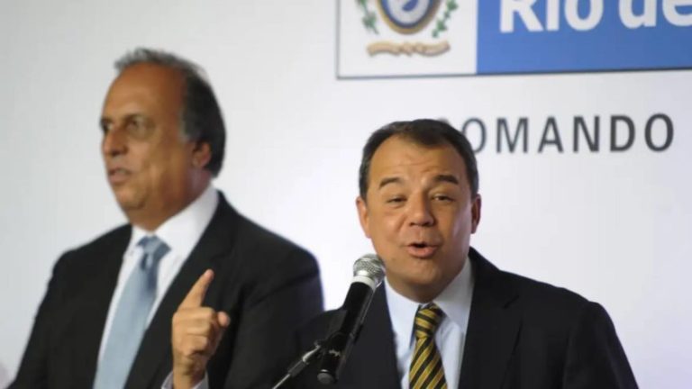 Luiz Fernando Pezão e Sérgio Cabral