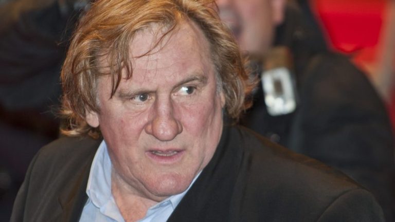 O ator francês Gérard Depardieu