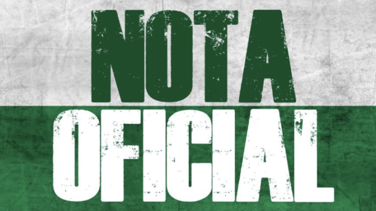 Nota oficial Juventude