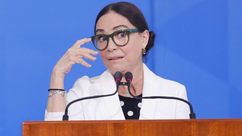 Regina Duarte foi secretária especial da Cultura