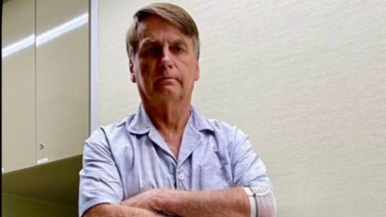 bolsonaro mostra erisipela