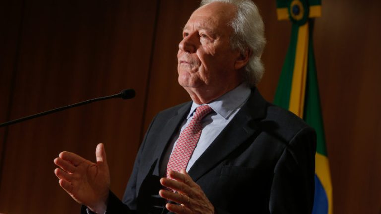 O ministro da Justiça e Segurança Pública, Ricardo Lewandowski