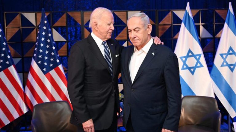 Joe Biden e Benjamin Netanyahu