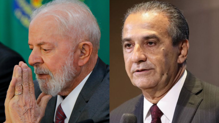 Na foto, o presidente Luiz Inácio Lula da Silva (esq.) e o pastor Silas Malafaia (dir.)