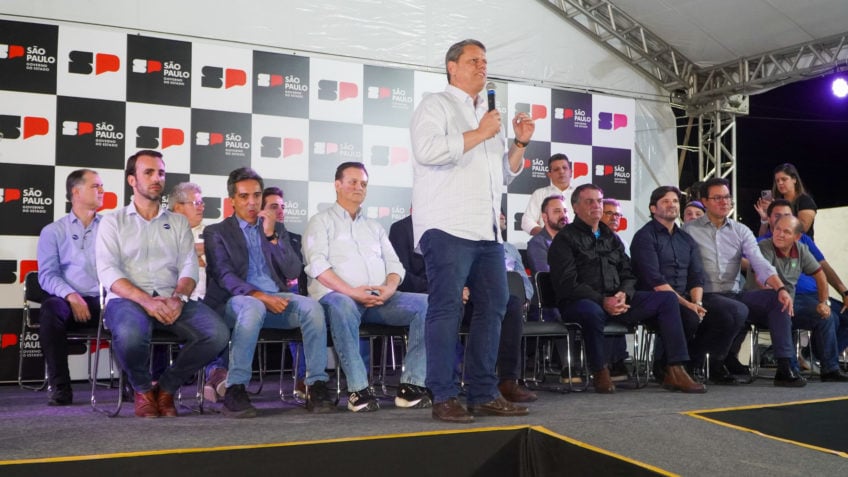 tarcísio de freitas e jair bolsonaro