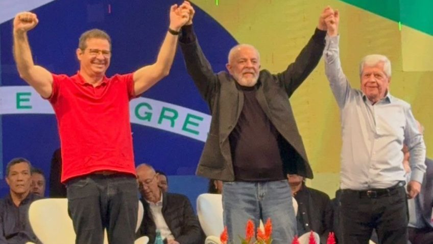 Luiz Fernando, Lula e William Dib