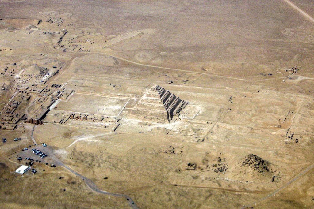 Древние египтяне, возможно, использовали гидравлический подъемник для строительства пирамиды