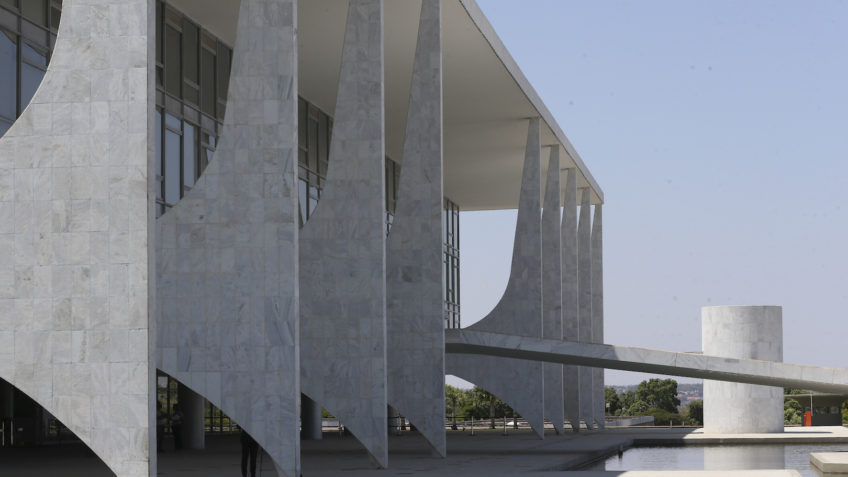Fachada do Palácio do Planalto