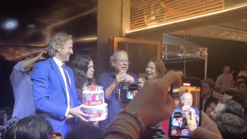 Посмотрите полную речь Дирцеу на его 79 -й вечеринке по случаю дня рождения