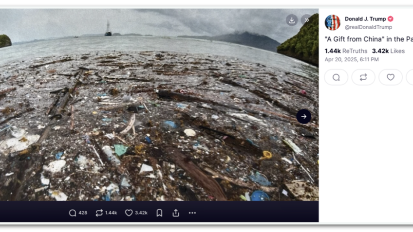 A publicação foi feita no perfil do presidente dos EUA na rede Truth Social