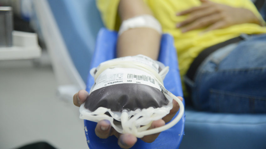 Campanha de doação de sangue no Instituto Estadual de Hematologia do Rio de Janeiro - 7.fev.2023