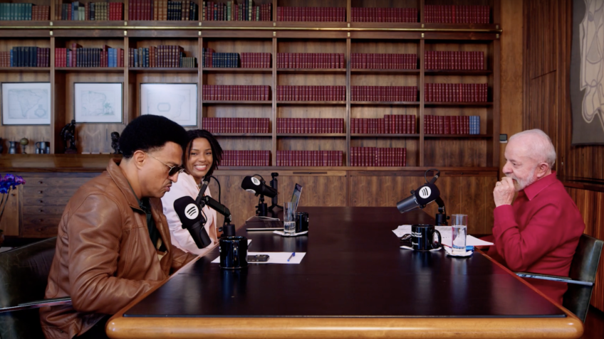 Mano Brown, Semeyat Oliveira e Lula