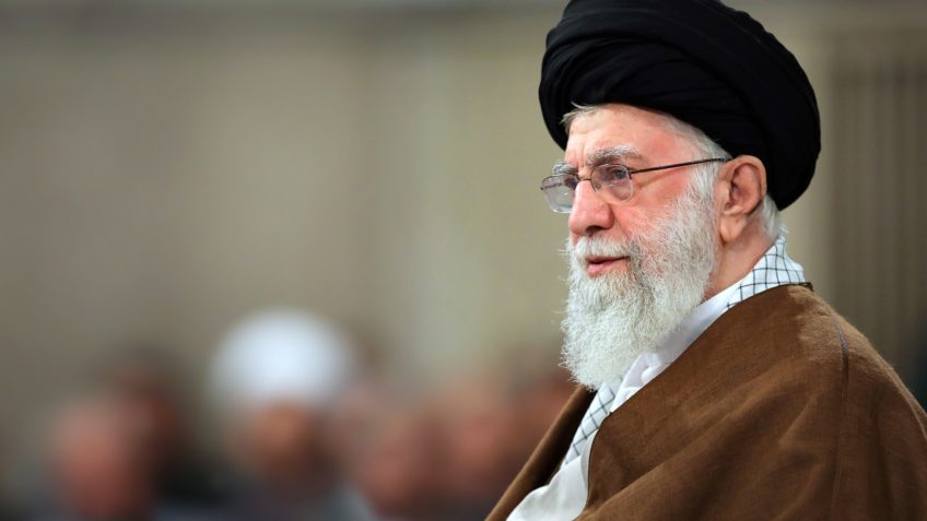 O aiatolá Ali Khamenei