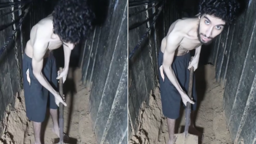 ХАМАС выпускает израильское видео, копающееся «гробница»