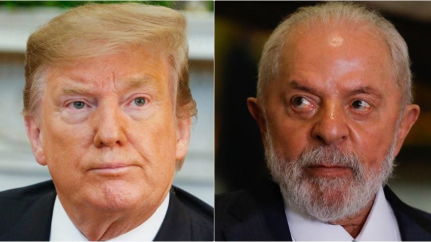 Donald Trump e Lula prismada; agro