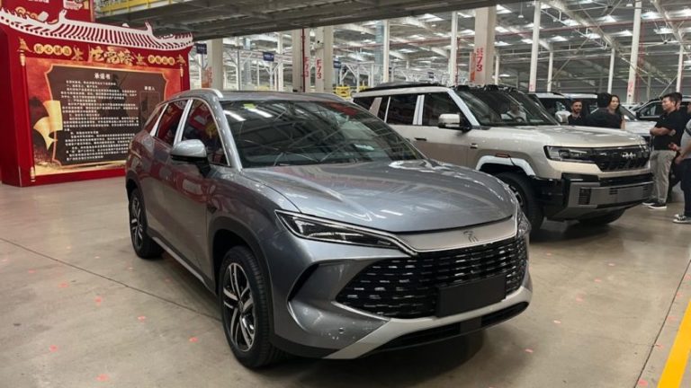 Carros da BYD
