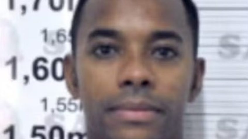 registro de Robinho na penitenciária de Tremembé