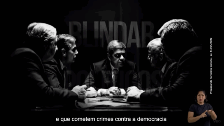 Trecho de vídeo do PT