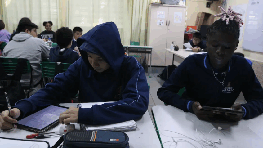 IA escola educação sala de aula classe