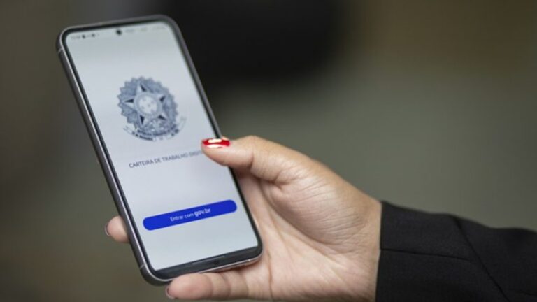 Aplicativo da Carteira de Trabalho Digital