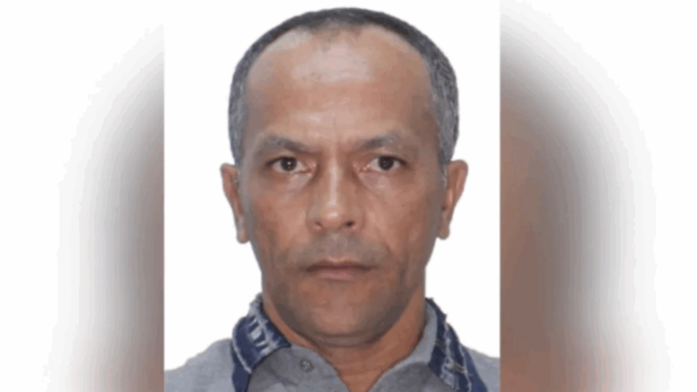 Na imagem, o criminoso José Almeida Santana, de 52 anos, conhecido como “Pedro Bó”