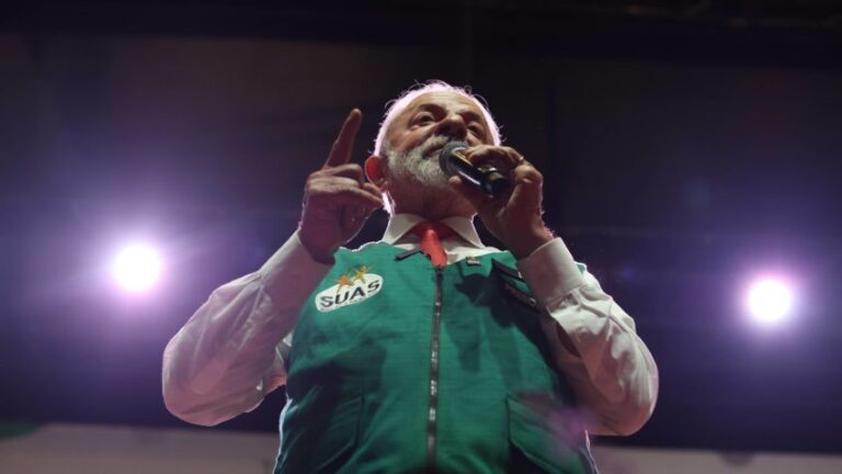 Lula em evento do Suas