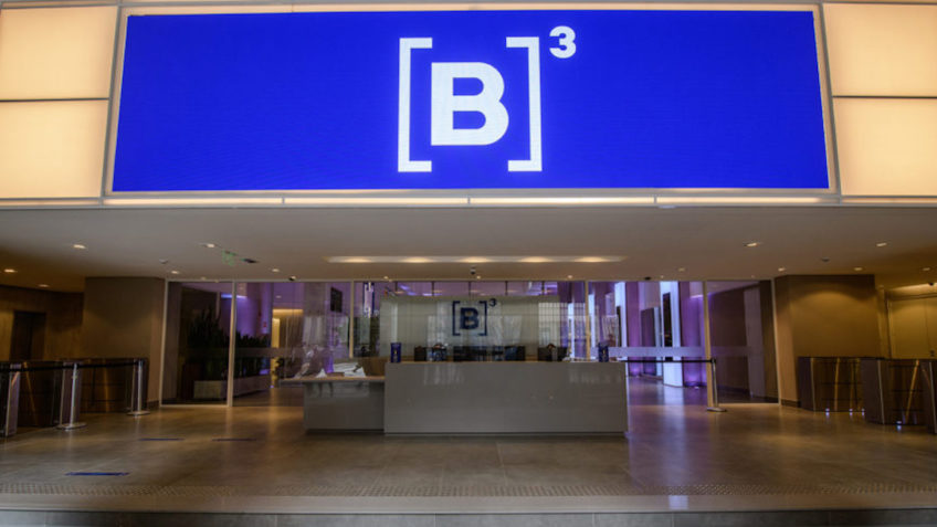 Fachada da sede da B3 (Bolsa de Valores de São Paulo)