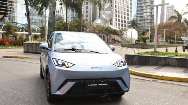 Dolphin Mini, carro mais vendido da BYD