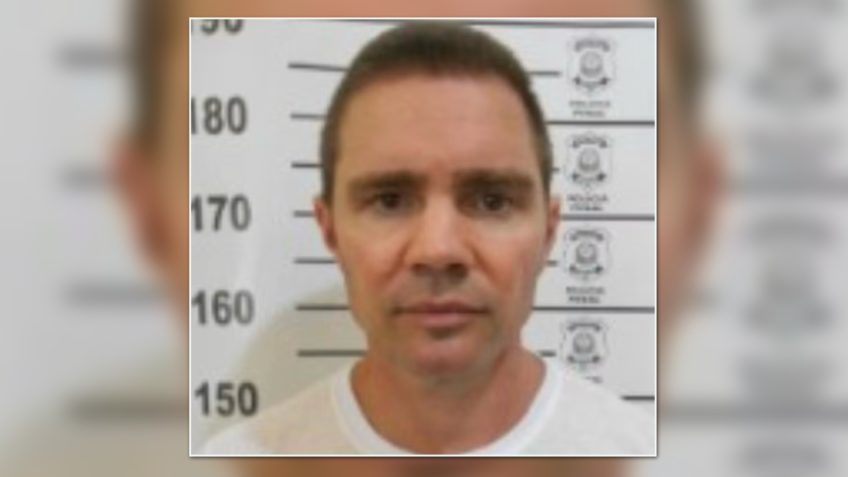 Na imagem, foto de Daniel Vorcaro tirada quando ele deu entrada em unidade prisional no interior de São Paulo