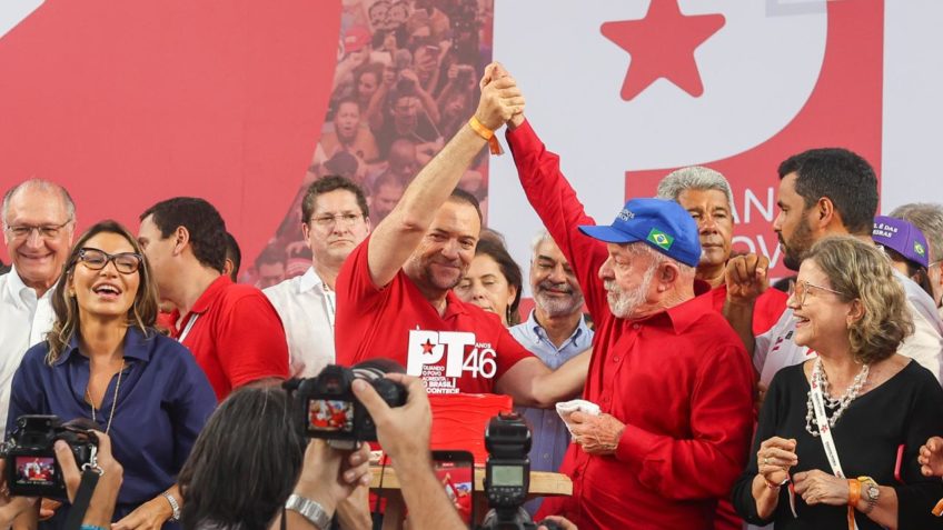 Lula e Edinho Silva