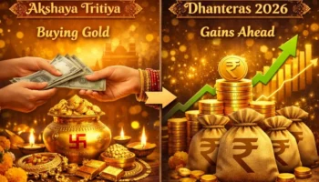 Золото выросло на 5000 рупий за 2 недели: стоит ли покупать на Акшая Тритье ради прибыли от Дхантераса?