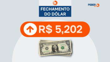 Коммерческий доллар вырос на 0,29% и закрылся на уровне 5,202 реалов; Ибовеспа падает на 0,36%