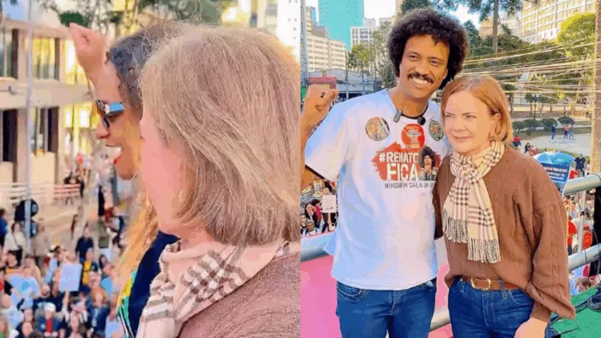 Gleisi afirmou que o mandato de Renato representa jovens negros