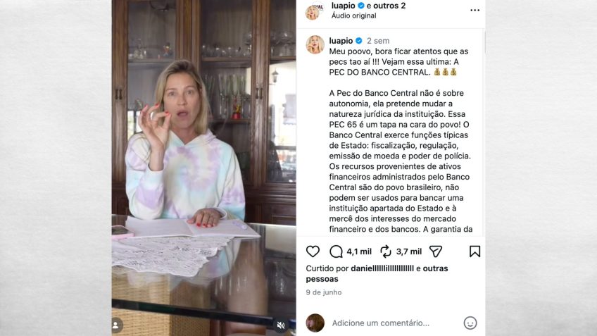 Atriz Luana Piovanni