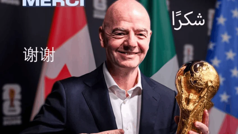 Gianni Infantino, presidente da Fifa