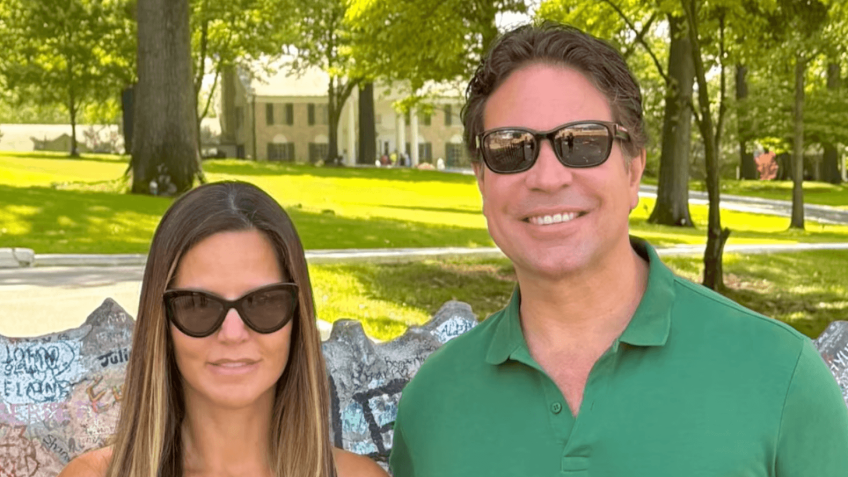 Na imagem, a procuradora Rebeca Ramagem e o ex-deputado Alexandre Ramagem