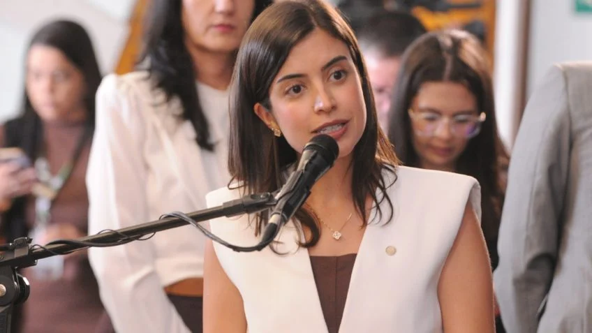 A deputada federal Tabata Amaral