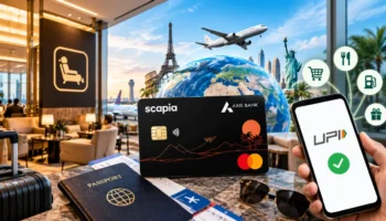 Выпуск кредитной карты Axis Bank Scapia: проверьте доступ в зал ожидания, вознаграждения UPI, преимущества и комиссии на рынке Форекс