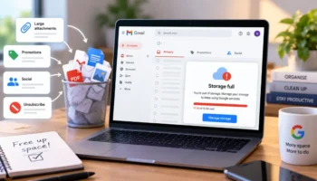 Хранилище Gmail заполнено? Несколько способов освободить место, не платя за Google One